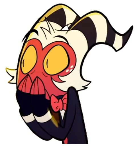 Sticker from the "Moxxie" sticker pack