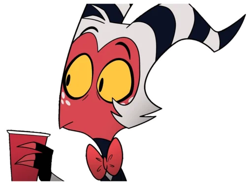 Sticker from the "Moxxie" sticker pack