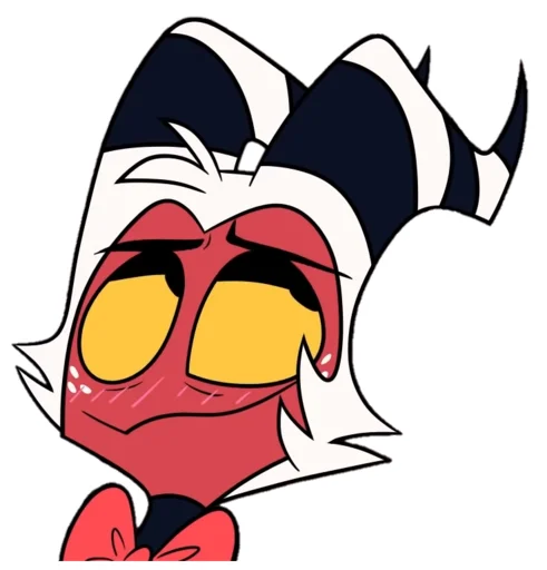 Sticker from the "Moxxie" sticker pack