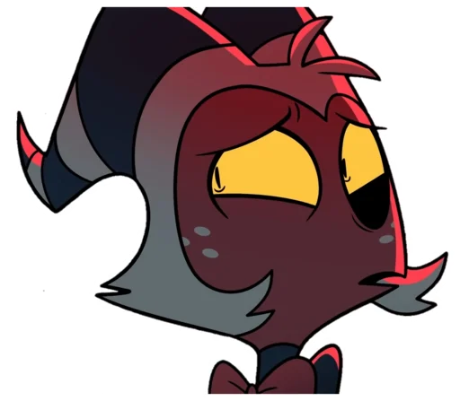 Sticker from the "Moxxie" sticker pack