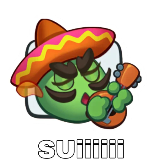 Sticker from the "Rush Royale memes" sticker pack