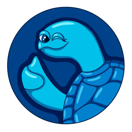 Sticker from the "Underwater world" sticker pack