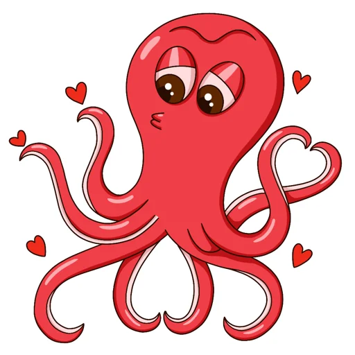 Sticker from the "Underwater world" sticker pack