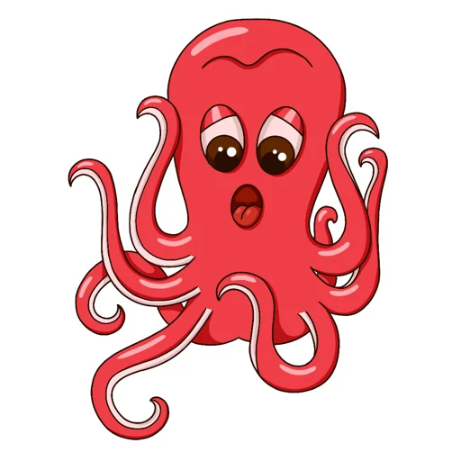 Sticker from the "Underwater world" sticker pack