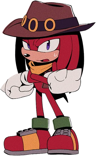 Sticker from the "The Murder of Sonic the Hedgehog" sticker pack