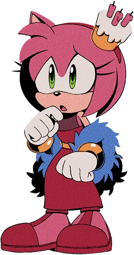 Sticker from the "The Murder of Sonic the Hedgehog" sticker pack