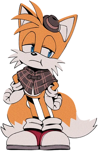 Sticker from the "The Murder of Sonic the Hedgehog" sticker pack