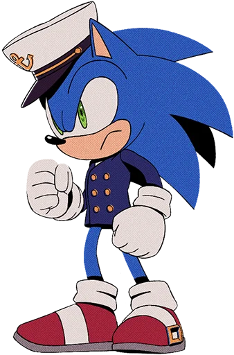 Sticker from the "The Murder of Sonic the Hedgehog" sticker pack