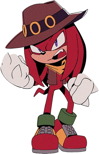 Sticker from the "The Murder of Sonic the Hedgehog" sticker pack