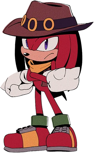 Sticker from the "The Murder of Sonic the Hedgehog" sticker pack