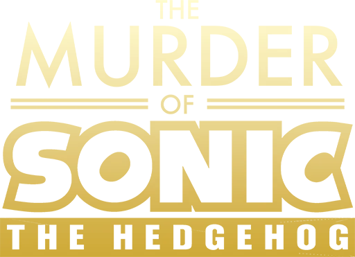 Sticker from the "The Murder of Sonic the Hedgehog" sticker pack