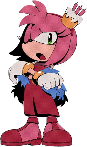 Sticker from the "The Murder of Sonic the Hedgehog" sticker pack