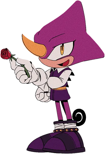 Sticker from the "The Murder of Sonic the Hedgehog" sticker pack