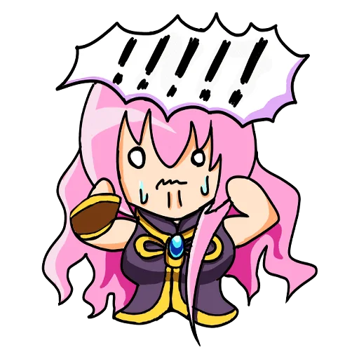 Sticker from the "Loose MEGURINE LUKA" sticker pack