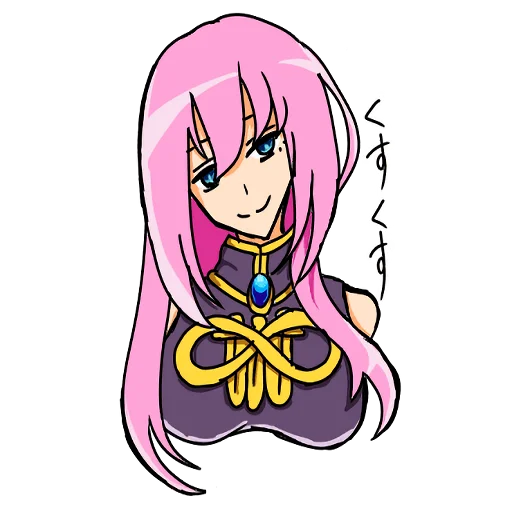 Sticker from the "Loose MEGURINE LUKA" sticker pack