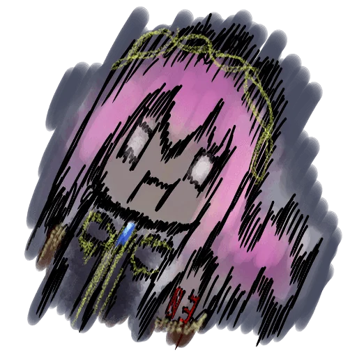 Sticker from the "Loose MEGURINE LUKA" sticker pack