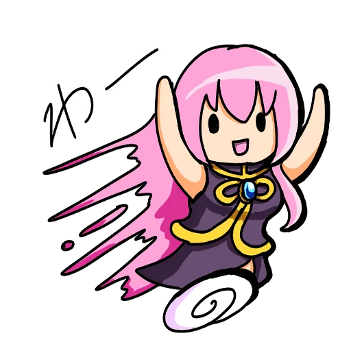 Sticker from the "Loose MEGURINE LUKA" sticker pack