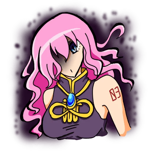 Sticker from the "Loose MEGURINE LUKA" sticker pack