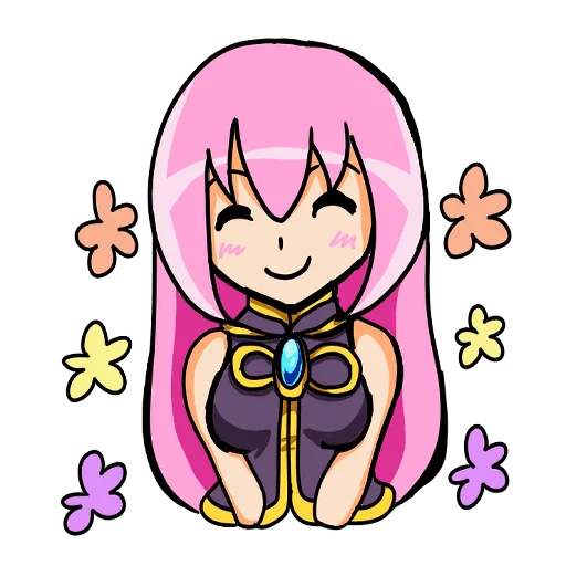 Sticker from the "Loose MEGURINE LUKA" sticker pack