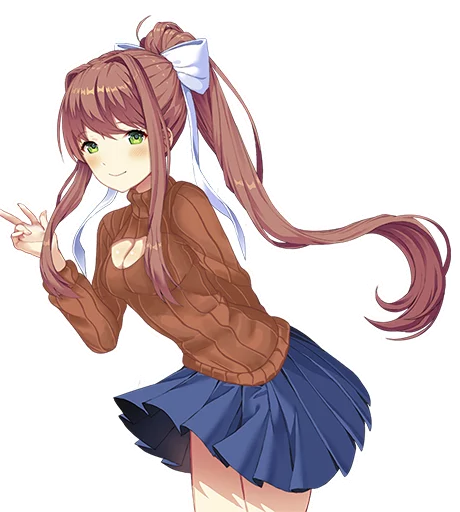 Sticker from the "Doki Doki" sticker pack