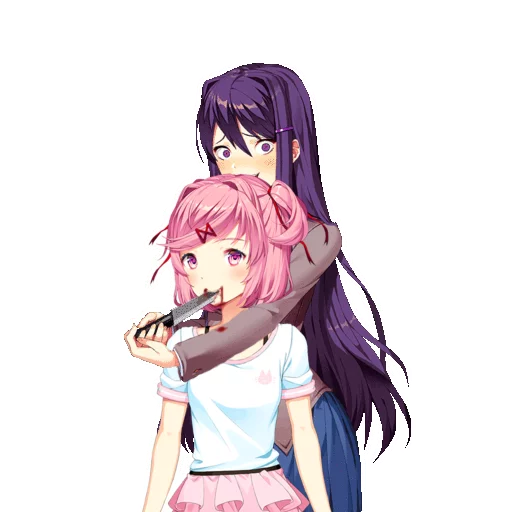 Sticker from the "Doki Doki" sticker pack