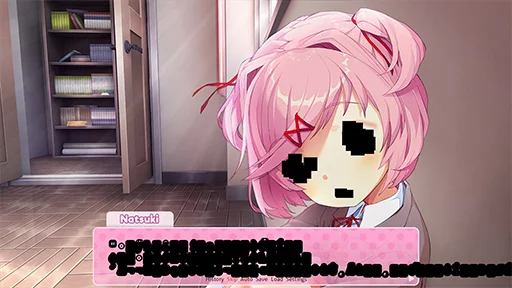 Sticker from the "Doki Doki" sticker pack