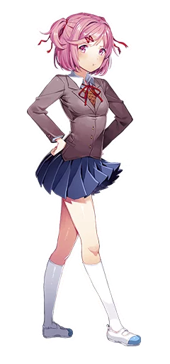 Sticker from the "Doki Doki" sticker pack