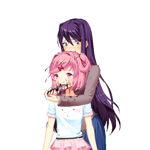 Sticker from the "Doki Doki" sticker pack