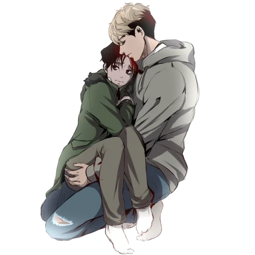 Sticker from the "Killing Stalking" sticker pack