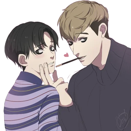 Sticker from the "Killing Stalking" sticker pack