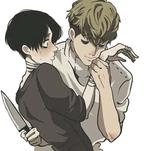 Sticker from the "Killing Stalking" sticker pack