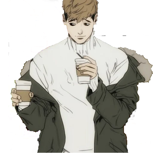 Sticker from the "Killing Stalking" sticker pack