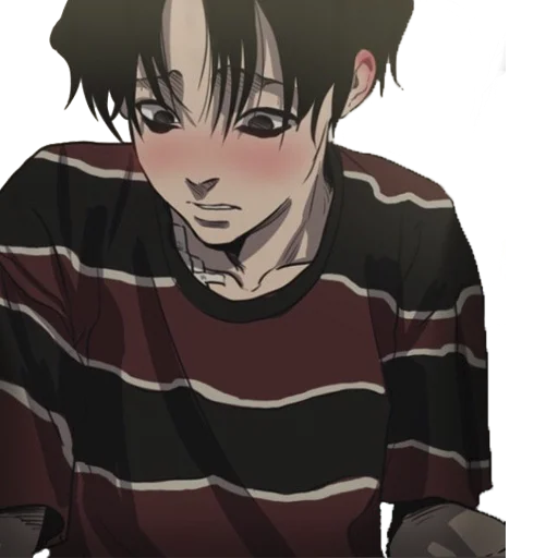 Sticker from the "Killing Stalking" sticker pack