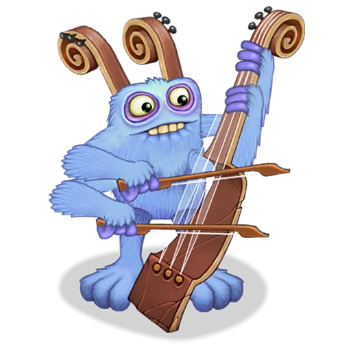 Sticker from the "My Singing Monsters" sticker pack