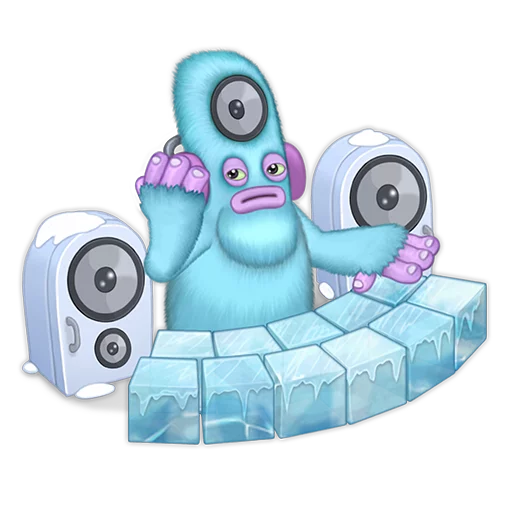 Sticker from the "My Singing Monsters" sticker pack