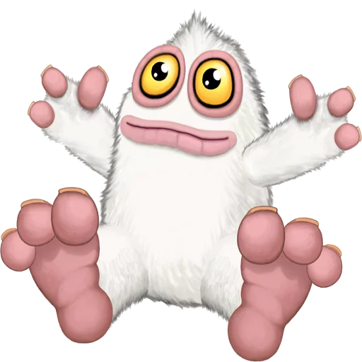 Sticker from the "My Singing Monsters" sticker pack