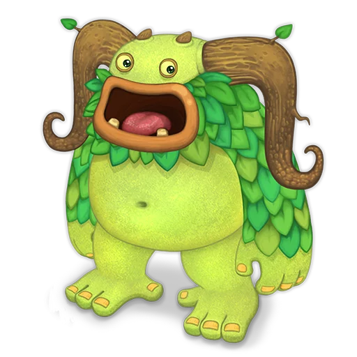 Sticker from the "My Singing Monsters" sticker pack