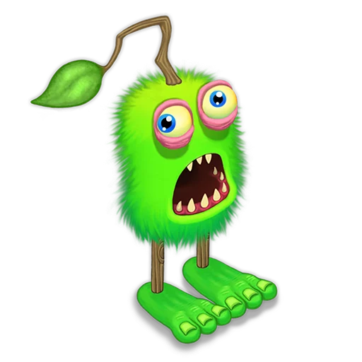 Sticker from the "My Singing Monsters" sticker pack