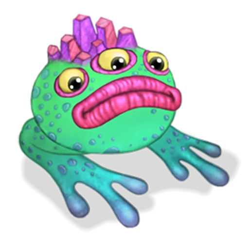 Sticker from the "My Singing Monsters" sticker pack