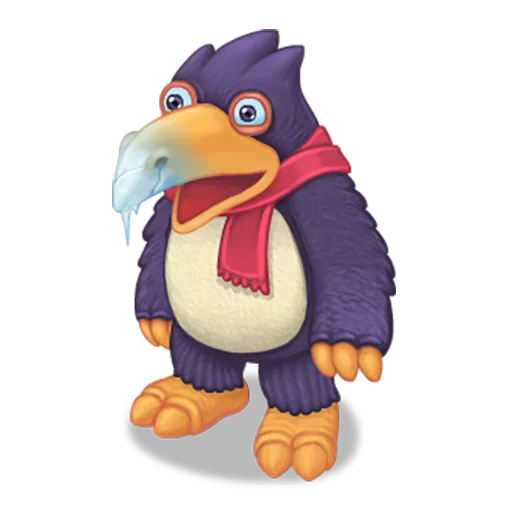 Sticker from the "My Singing Monsters" sticker pack