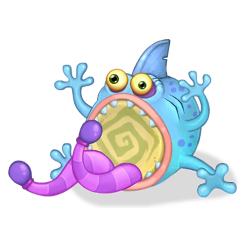 Sticker from the "My Singing Monsters" sticker pack