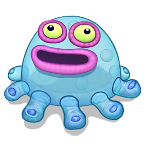 Sticker from the "My Singing Monsters" sticker pack