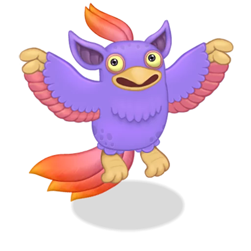 Sticker from the "My Singing Monsters" sticker pack