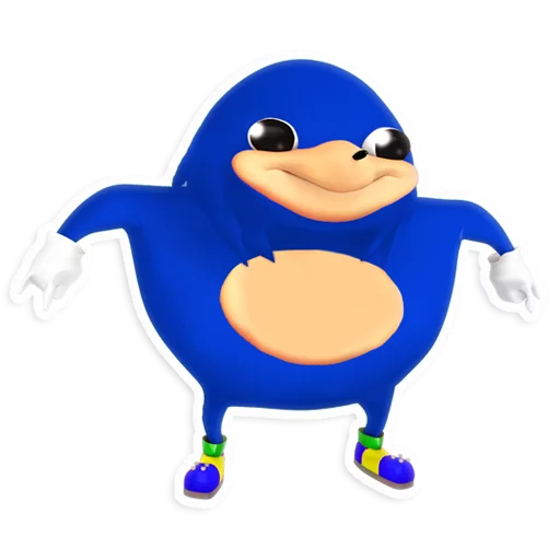 Sticker Uganda Knuckles