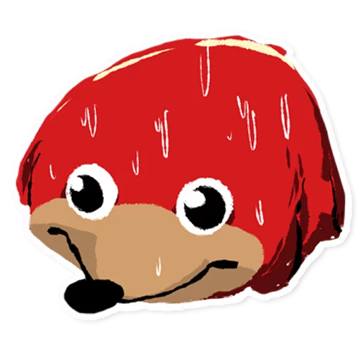 Стикер из набора "Uganda Knuckles"