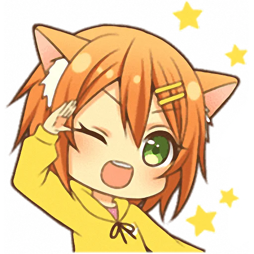 Sticker from the "Peppy dog girl" sticker pack