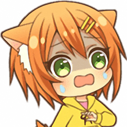 Sticker from the "Peppy dog girl" sticker pack