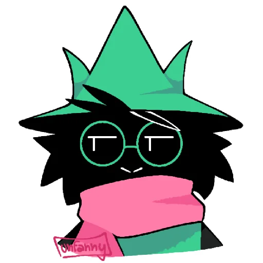 Sticker from the "Ralsei 2" sticker pack