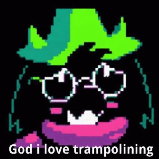 Sticker from the "Ralsei 2" sticker pack