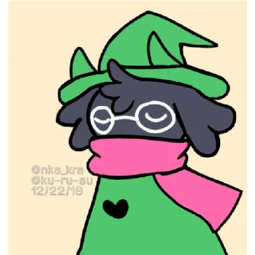 Sticker from the "Ralsei 2" sticker pack